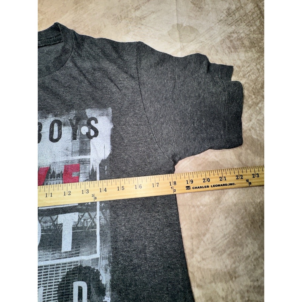 News Boys Love Riot 2017 World Tour  Graphic Print Grey T-Shirt Womens Medium - Picture 4 of 7
